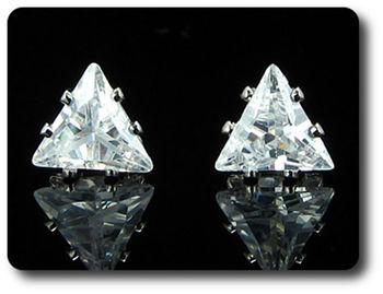 BOUCLES D'OREILLE DIAMANT CZ