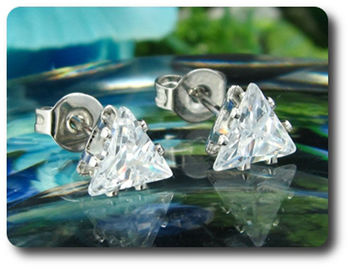 BOUCLES D'OREILLE DIAMANT CZ