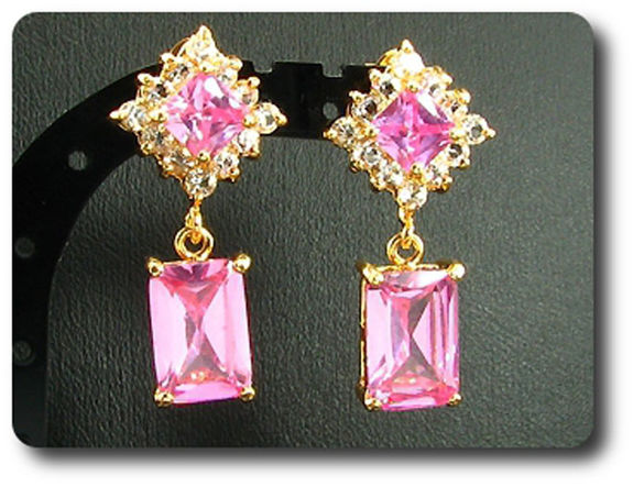PARURE SAPHIR ROSE