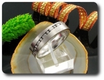 BAGUE HOMME MOTIF CHAINE