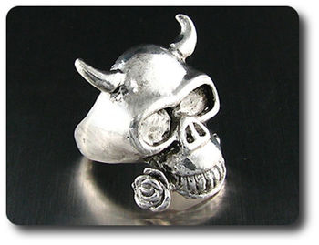 BAGUE HOMME MOTIF CRANE