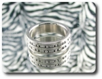 BAGUE HOMME DOUBLE CHAINE