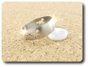 BAGUE HOMME MOTIF CHEVAL