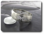 BAGUE HOMME MOTIF AILES