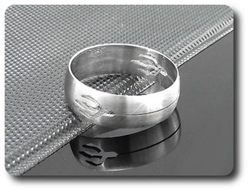 BAGUE HOMME MOTIF DIABLE