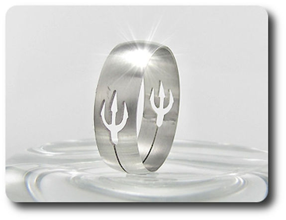 BAGUE HOMME MOTIF DIABLE