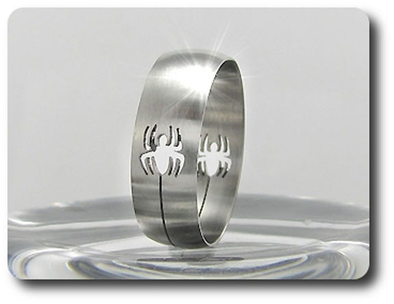 BAGUE HOMME MOTIF ARAIGNÉE