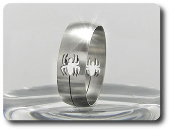 BAGUE HOMME MOTIF ARAIGNÉE