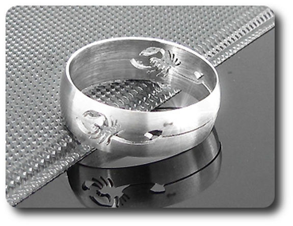BAGUE HOMME MOTIF SCORPION