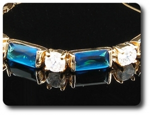 BRACELET SAPHIR BLEU