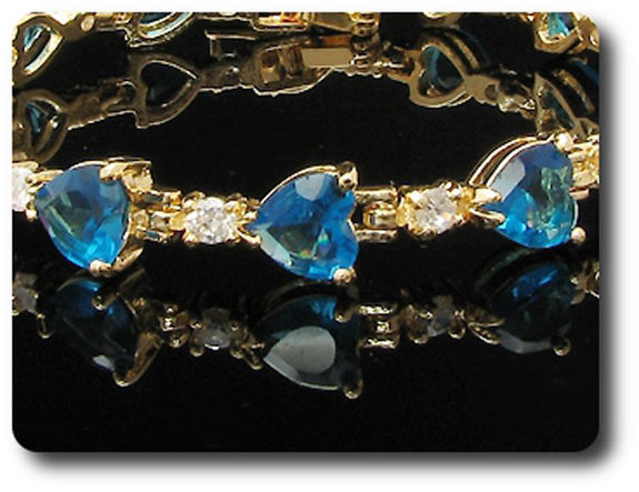 BRACELET SAPHIR BLEU