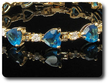 BRACELET SAPHIR BLEU