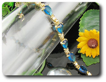 BRACELET SAPHIR BLEU