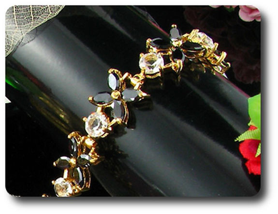 BRACELET SAPHIR NOIR