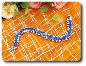 BRACELET SAPHIR BLEU