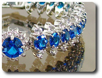 BRACELET SAPHIR BLEU