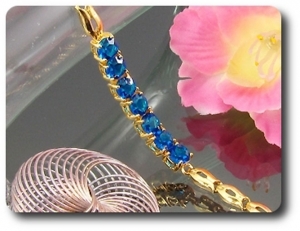 BRACELET SAPHIR BLEU