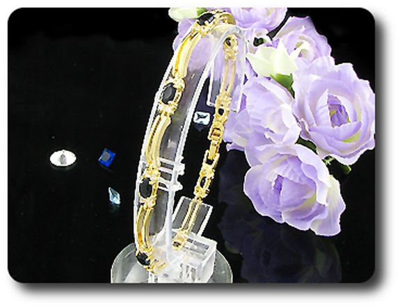 BRACELET SAPHIR NOIR