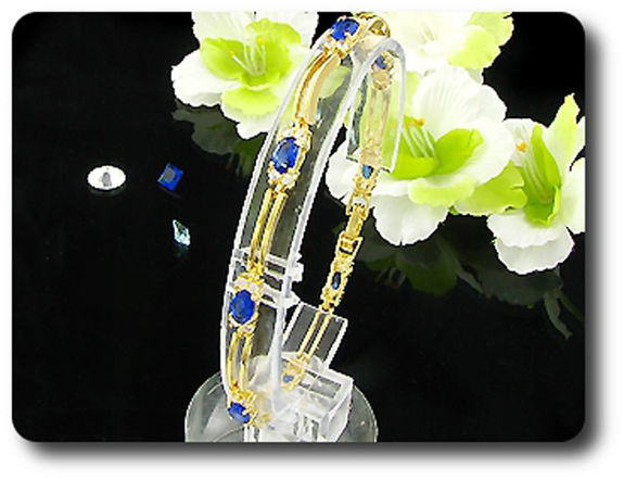 BRACELET SAPHIR BLEU