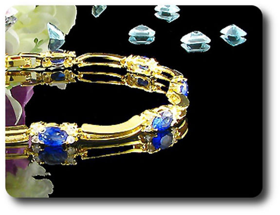 BRACELET SAPHIR BLEU