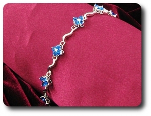 BRACELET SAPHIR BLEU