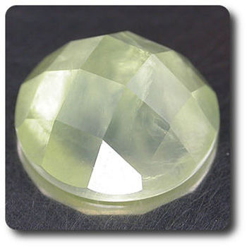 3.21CT. NATURAL YELLOW PREHNITE