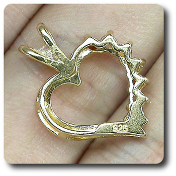 GARNET, CITRINE, PERIDOT PENDANT