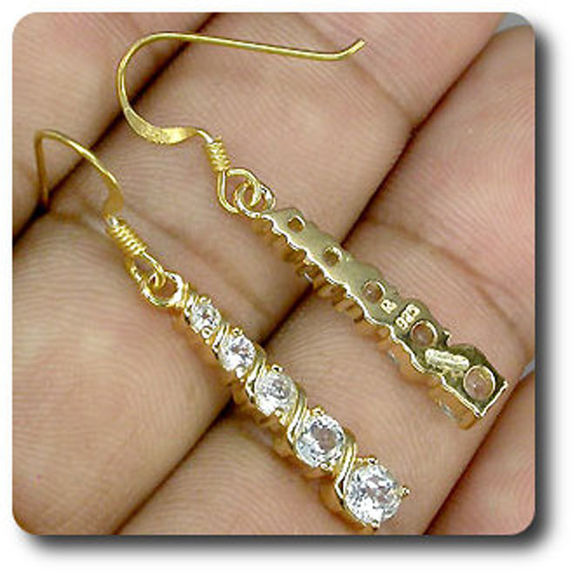 BOUCLES D'OREILLE TOPAZE