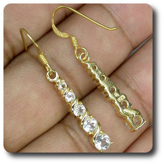 BOUCLES D'OREILLE TOPAZE