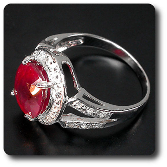 RUBY & TOPAZ RING