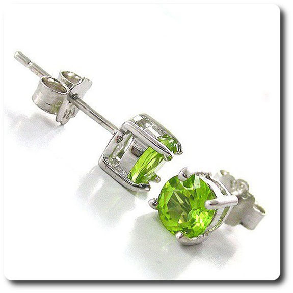 BOUCLES D'OREILLE PERIDOT