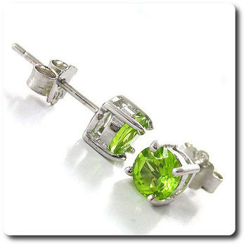 BOUCLES D'OREILLE PERIDOT