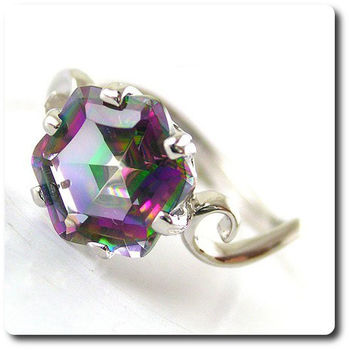 BAGUE TOPAZE MYSTIC