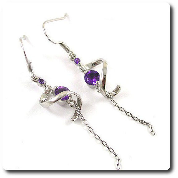 AMETHYST EARRINGS