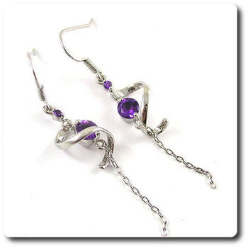 AMETHYST EARRINGS