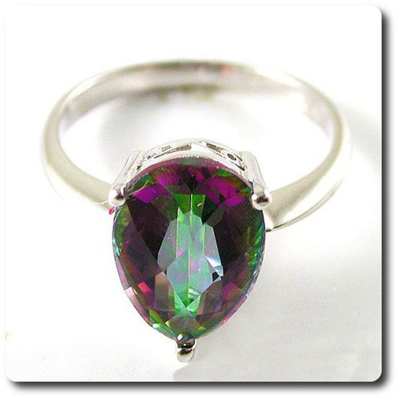 BAGUE TOPAZE MYSTIC