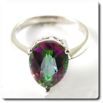 BAGUE TOPAZE MYSTIC