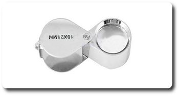 Loupe pliable 10x