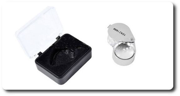 Loupe pliable 10x