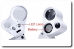 30X60X Led Light Dual Jewelers LOUPE