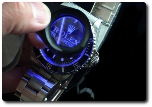 10X TRIPLET Gem LOUPE + LED & UV LIGHT