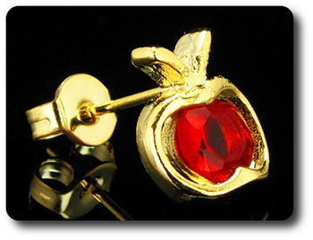 BOUCLES D'OREILLE RUBIS