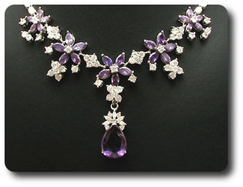 COLLIER AMETHYSTE
