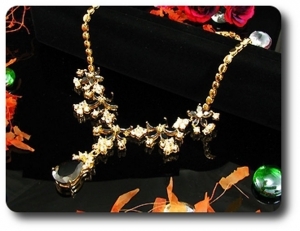 18~6mmx26 Black Sapphire Necklace