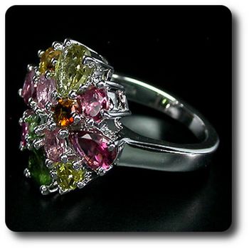 BAGUE TOURMALINE