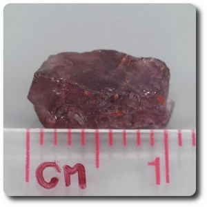 2.69 carats CRISTAL DE GRENAT RHODOLITE