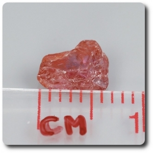 0.85 carats CRISTAL DE SAPHIR