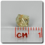 0.73 carats CRISTAL DE SAPHIR