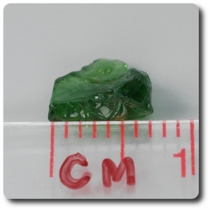 1.02 carats CRISTAL DE TOURMALINE CHROME