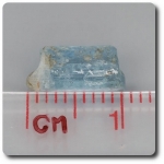 1.98 carats CRISTAL D'AIGUE-MARINE